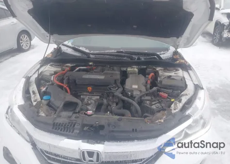 2017 Honda Accord Hybrid из США, поврежденный, VIN JHMCR6F36HC004490